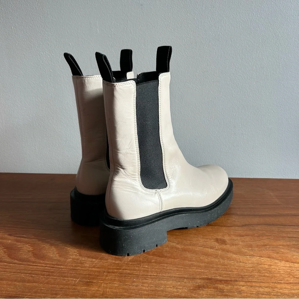 Genuine Leather H&M Premium Selection Chunky Chelsea - Picture 7 of 14